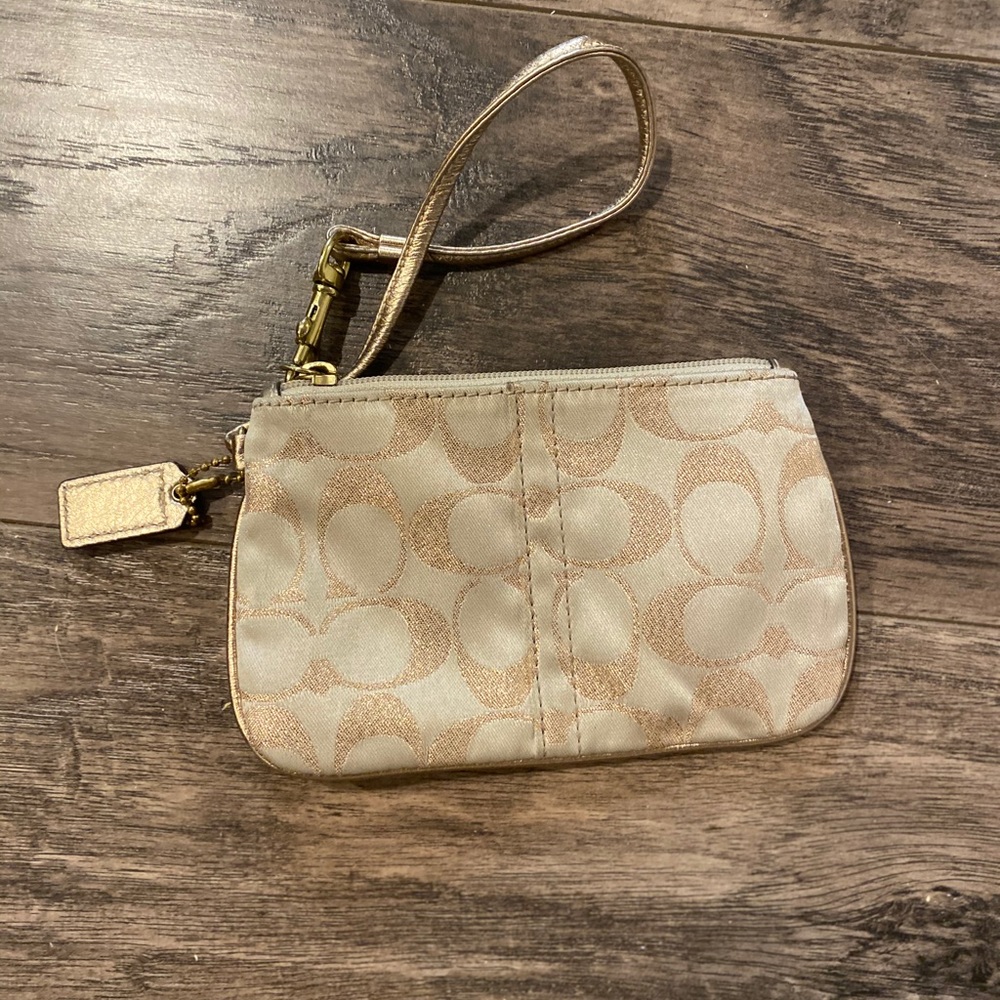 Coach wristlet